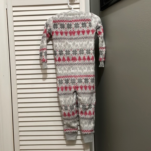 Toddler Winter Fleece Onesie Footless Pajamas - Picture 4 of 9